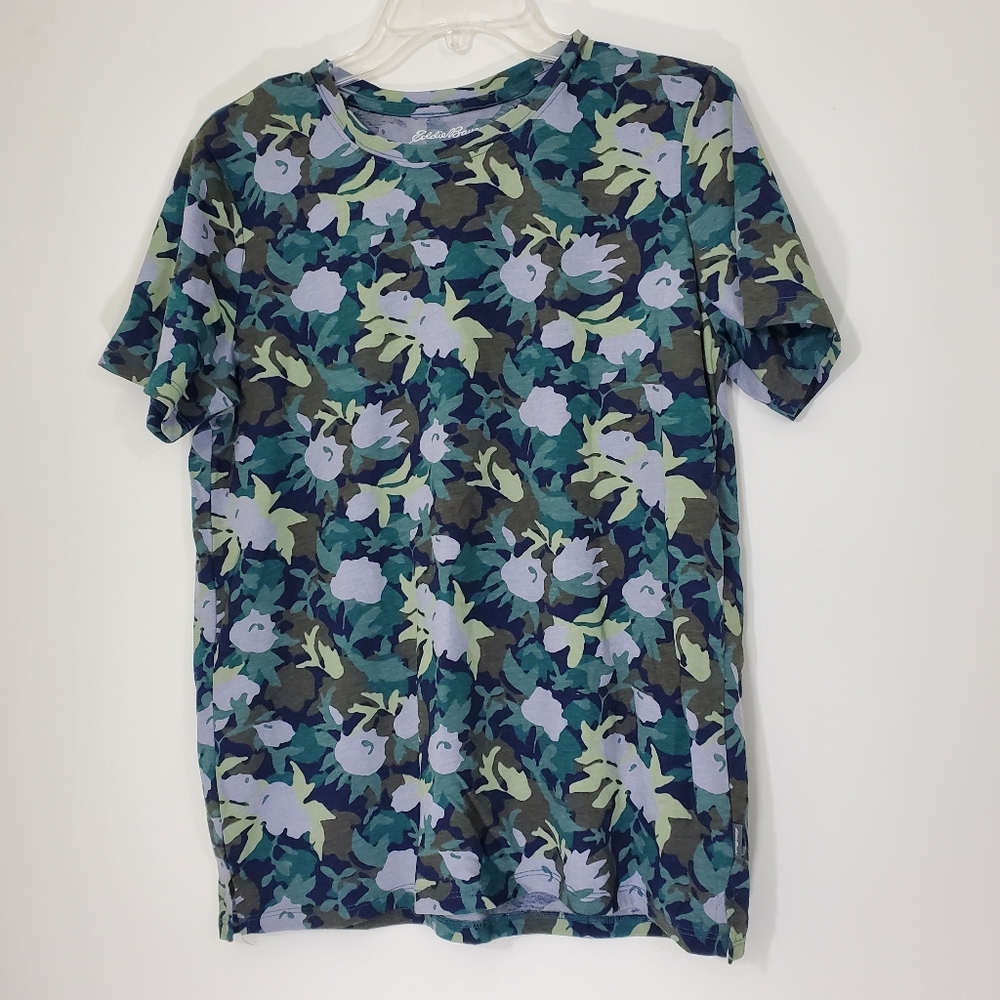 Eddie Bauer Camouflage tee, Size TL